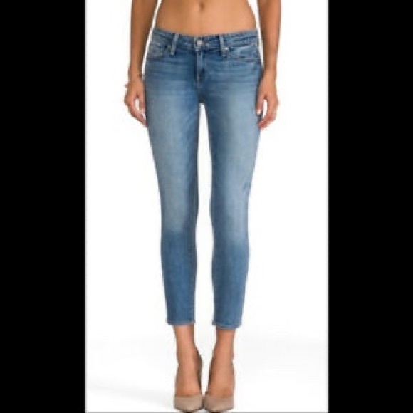 PAIGE KYLIE CROP Mid Rise Skinny Crop - Picture 3 of 3